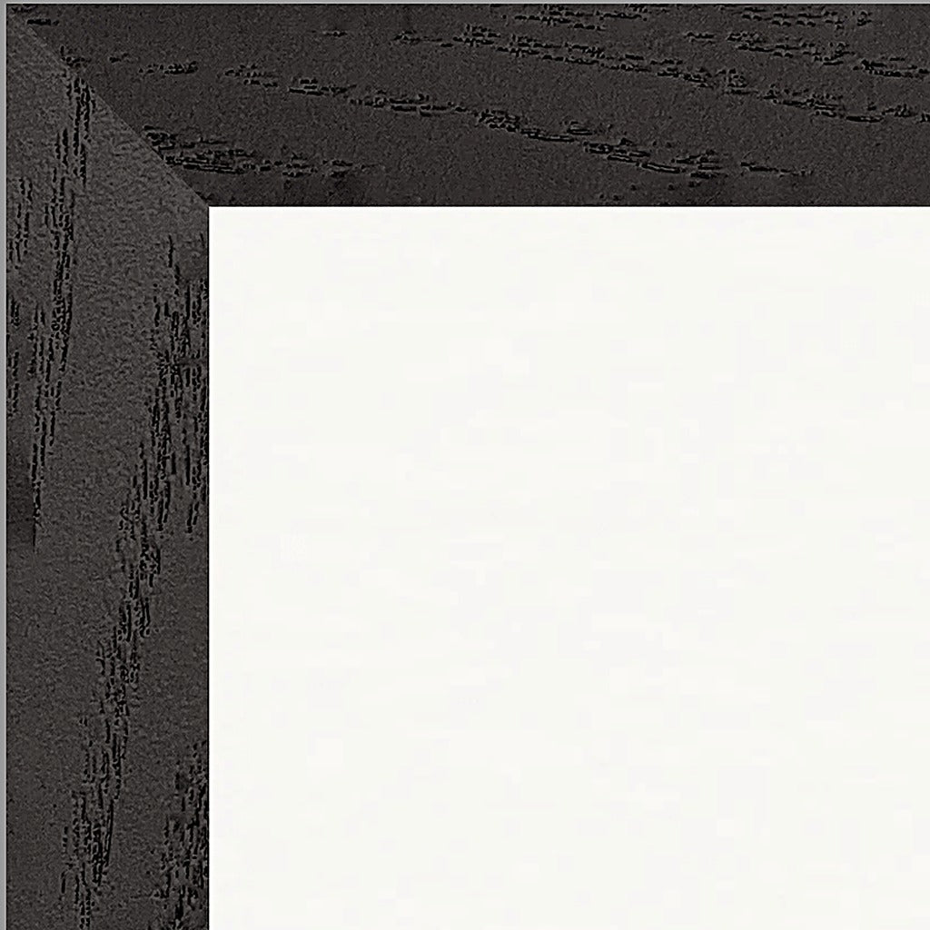 Nocturne Velvet Framed print A3 (29.7 x 42  cm) Black frame corner detail