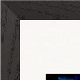 Bubbles and Sky Sticks Framed print A3 (29.7 x 42  cm) Black frame corner detail