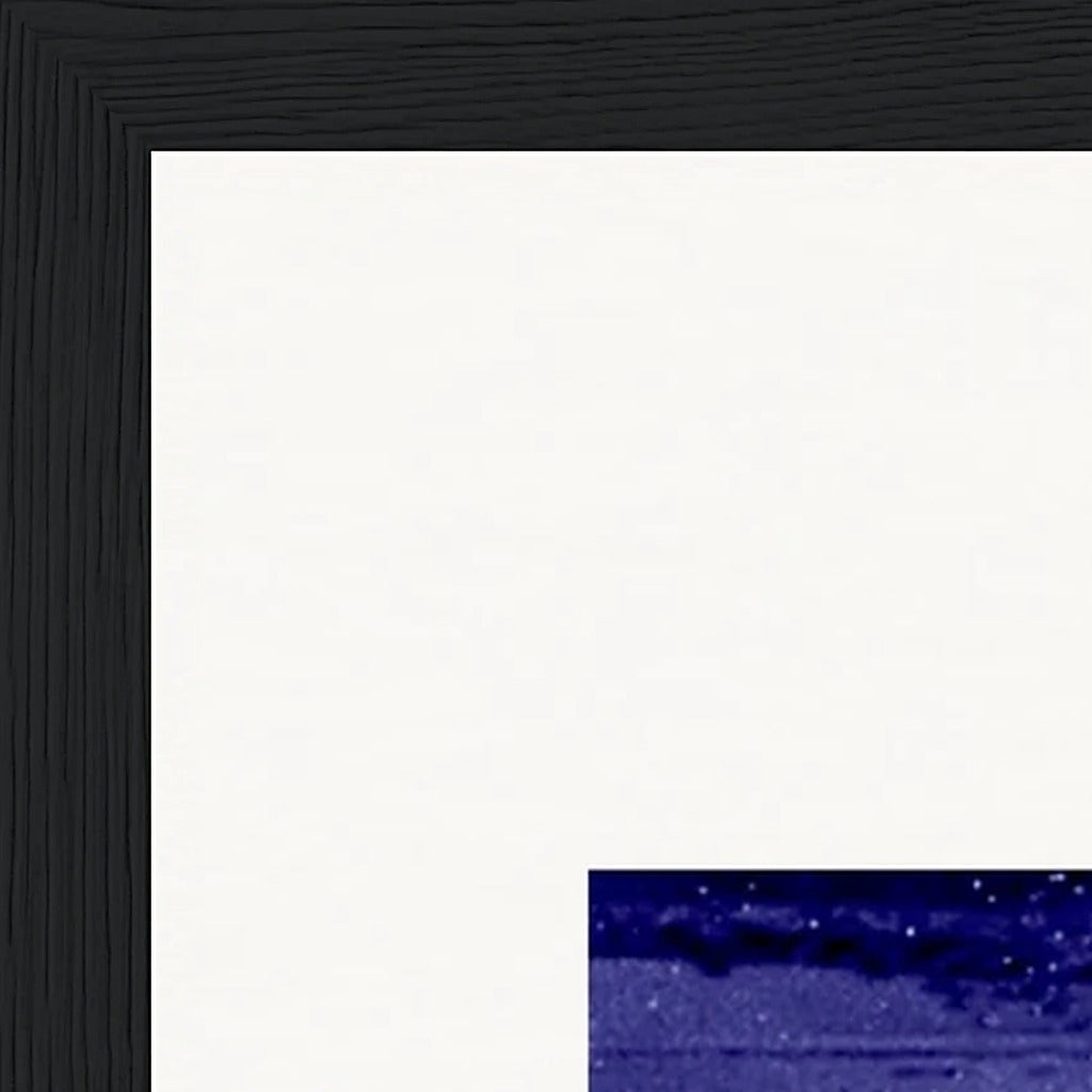 The Unwritten Path Framed print A3 (29.7 x 42  cm) Black frame corner detail