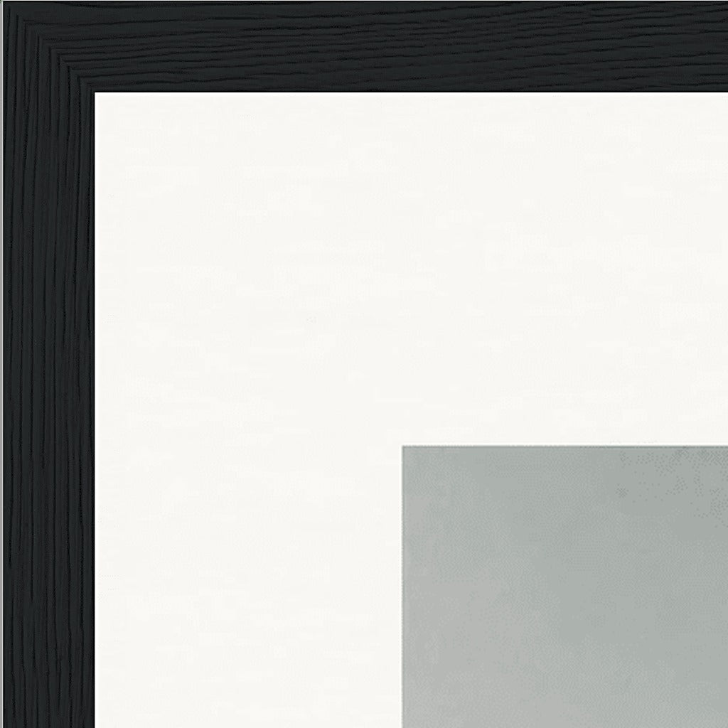 Everyday Hero Framed print A3 (29.7 x 42  cm) Black frame corner detail