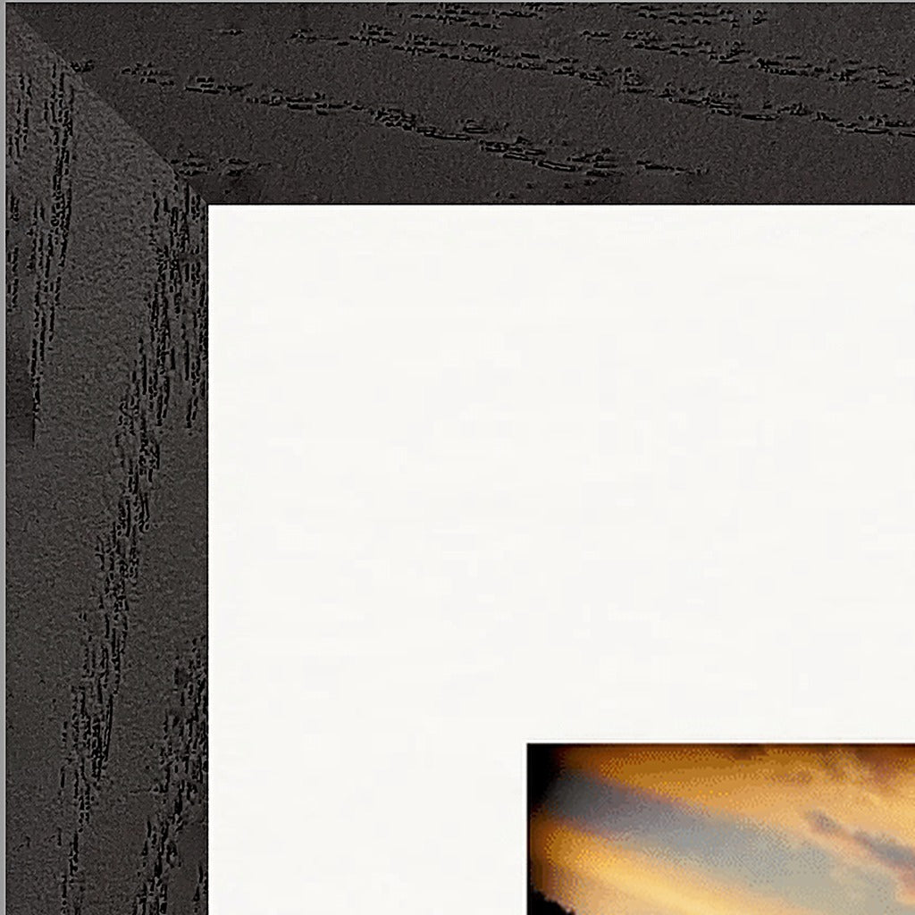 Cosmic Reflections Framed print A3 (29.7 x 42  cm) Black frame corner detail