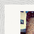 Wash It Framed print A3 (29.7 x 42  cm) White frame corner detail