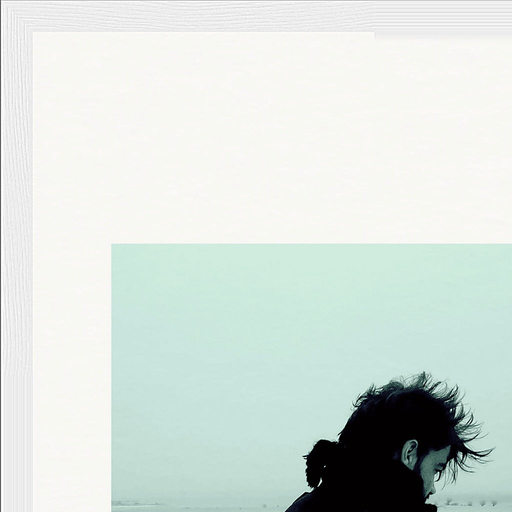 Misty Mind Framed print A3 (29.7 x 42  cm) White frame corner detail