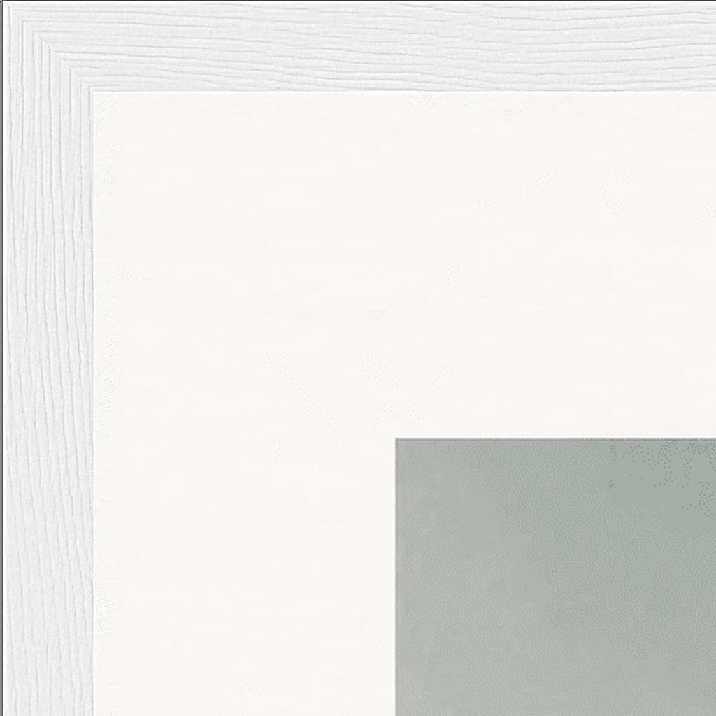 Everyday Hero Framed print A3 (29.7 x 42  cm) White frame corner detail
