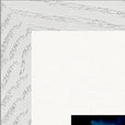 Bubbles and Sky Sticks Framed print A3 (29.7 x 42  cm) White frame corner detail