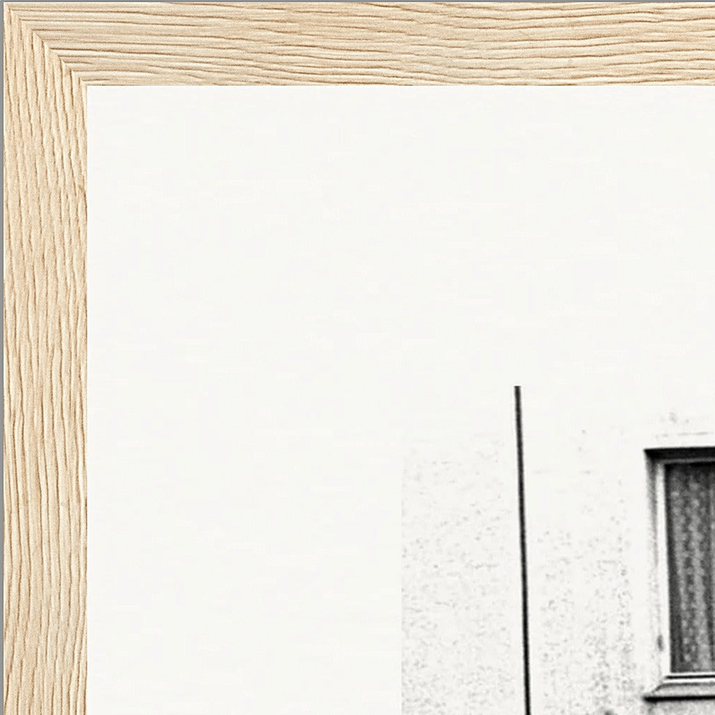 The Urban Matrix Framed print A3 (29.7 x 42  cm) Wood frame corner detail