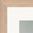 Everyday Hero Framed print A3 (29.7 x 42  cm) Wood frame corner detail