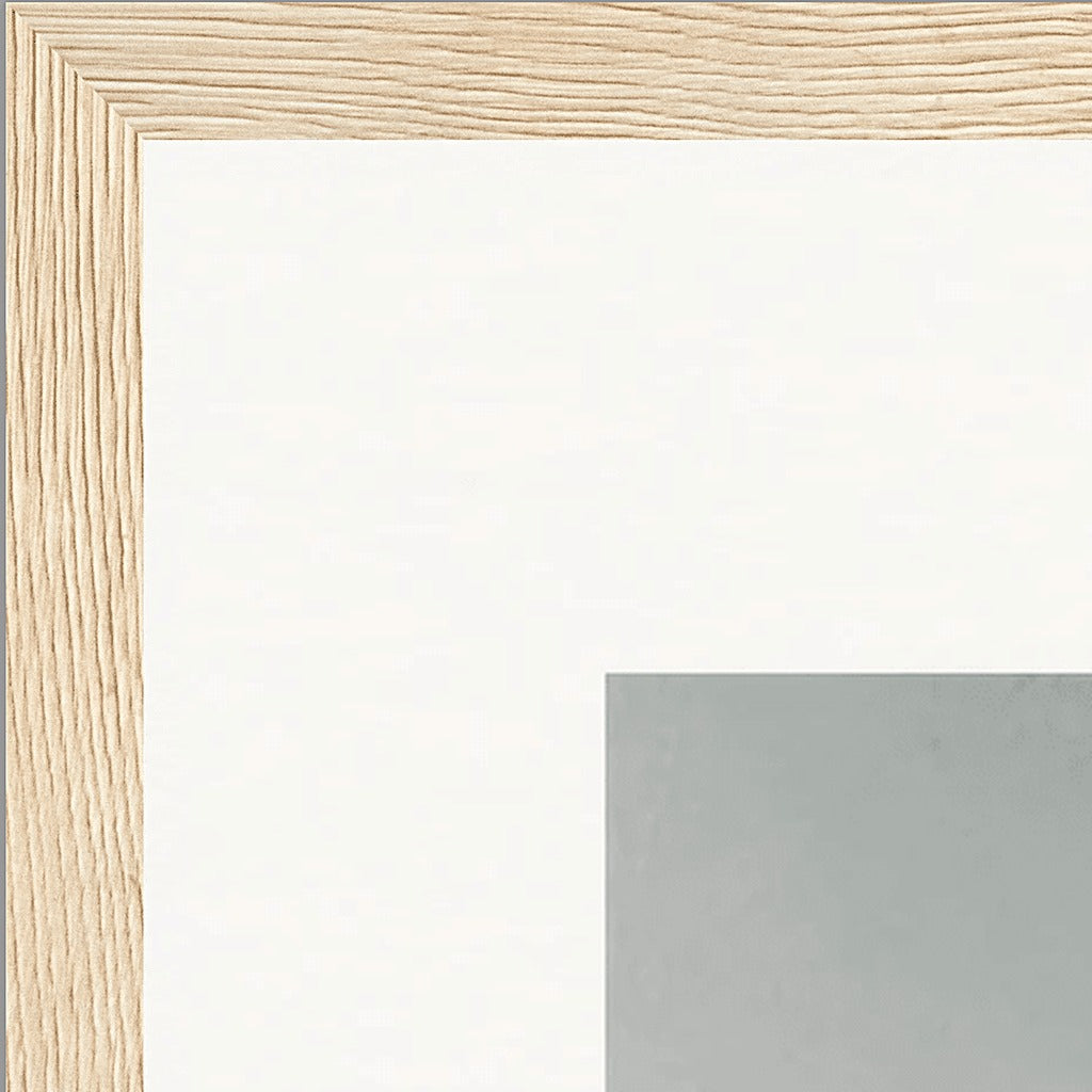Everyday Hero Framed print A3 (29.7 x 42  cm) Wood frame corner detail