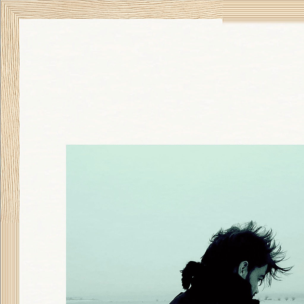 Misty Mind Framed print A3 (29.7 x 42  cm) Wood frame corner detail