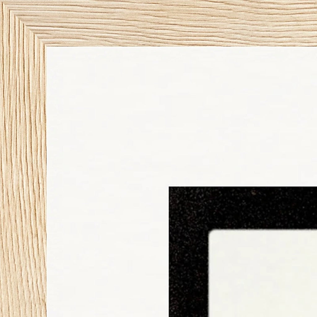 Little Secret Framed print A3 (29.7 x 42  cm) Wood frame corner detail