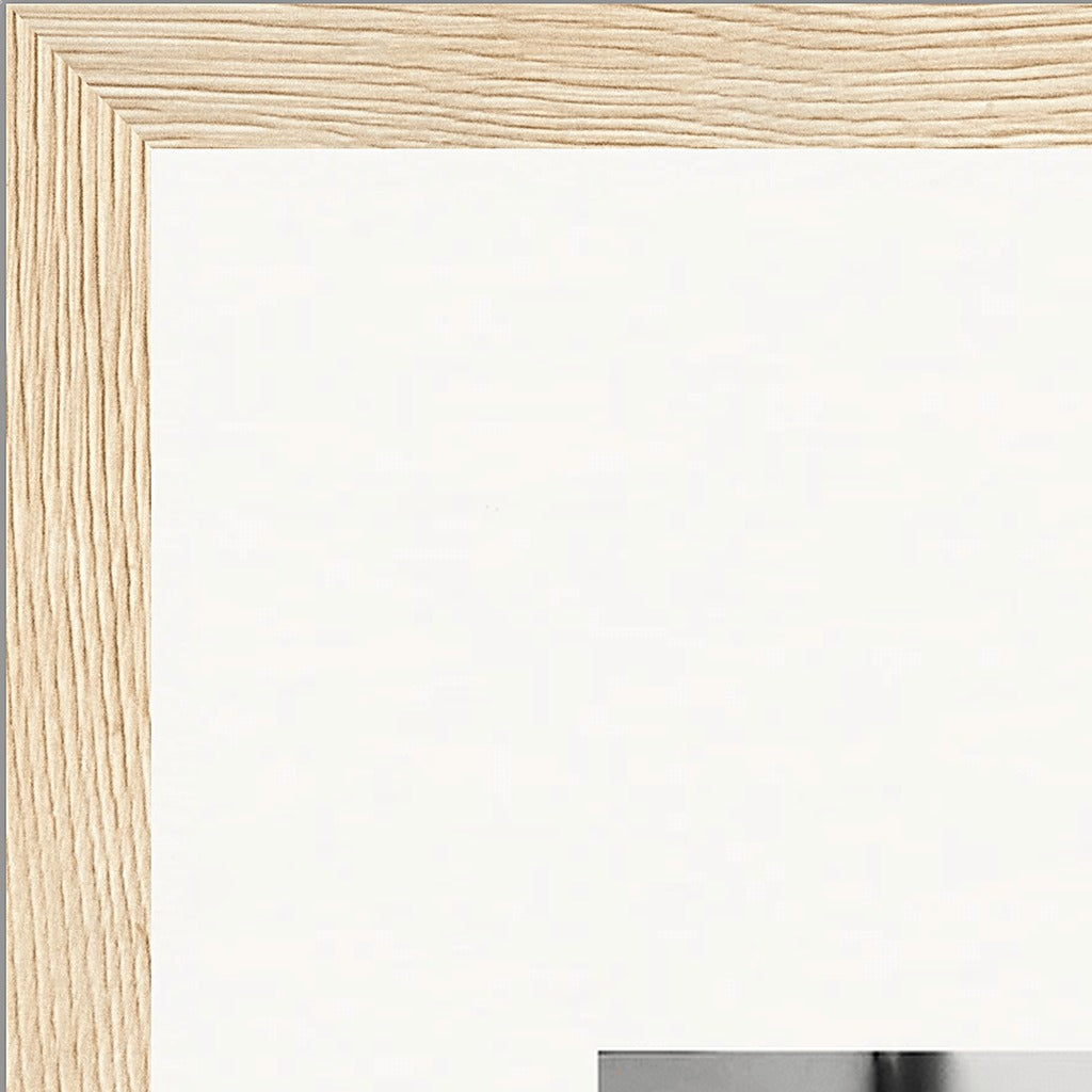 Synch'd Hands Framed print A3 (29.7 x 42  cm) Wood frame corner detail