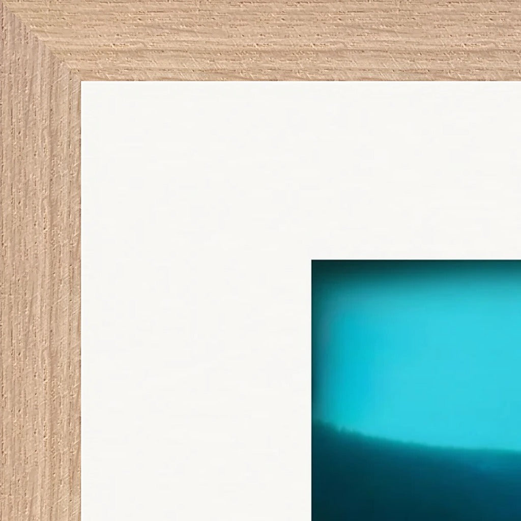Northern Soul Framed print A3 (29.7 x 42  cm) Wood frame corner detail