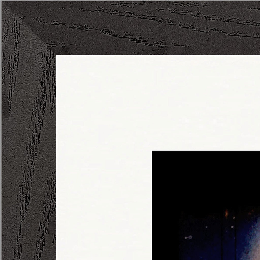 Have a Looksie Framed print 30x30 cm / 12x12″ Black frame corner detail