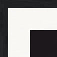 On the Road Framed print 30x30 cm / 12x12″ Black frame corner detail