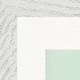 Lacey Leg Framed print 30x30 cm / 12x12″ White frame corner detail