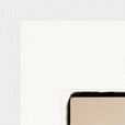 Hat On Framed print 30x30 cm / 12x12″ White frame corner detail