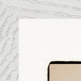 Hat On Framed print 30x30 cm / 12x12″ White frame corner detail