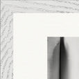Synch'd Hands Framed print 30x30 cm / 12x12″ White frame corner detail