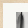 Synch'd Hands Framed print 30x30 cm / 12x12″ Wood frame corner detail