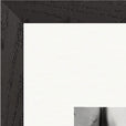 Synch'd Hands Framed print 30x40 cm / 12x16″ Black frame corner detail