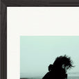 Misty Mind Framed print 30x40 cm / 12x16″ Black frame corner detail