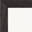 Chromatic Kiss Framed print 30x40 cm / 12x16″ Black frame corner detail