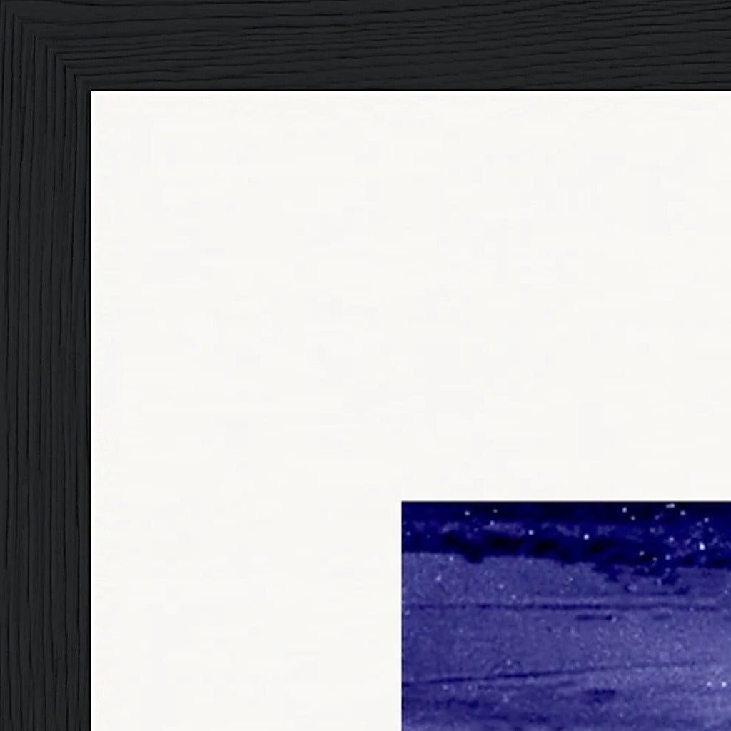 The Unwritten Path Framed print 30x40 cm / 12x16″ Black frame corner detail
