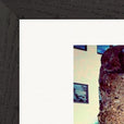 Wash It Framed print 30x40 cm / 12x16″ Black frame corner detail