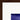 The Unwritten Path Framed print 30x40 cm / 12x16″ Dark wood frame corner detail