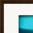 Northern Soul Framed print 30x40 cm / 12x16″ Dark wood frame corner detail