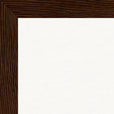 Dancing in Colours Framed print 30x40 cm / 12x16″ Dark wood frame corner detail