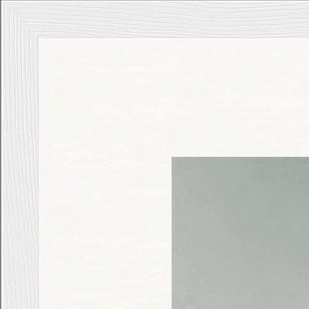 Everyday Hero Framed print 30x40 cm / 12x16″ White frame corner detail