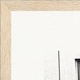 The Urban Matrix Framed print 30x40 cm / 12x16″ Wood frame corner detail