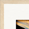 Cosmic Reflections Framed print 30x40 cm / 12x16″ Wood frame corner detail