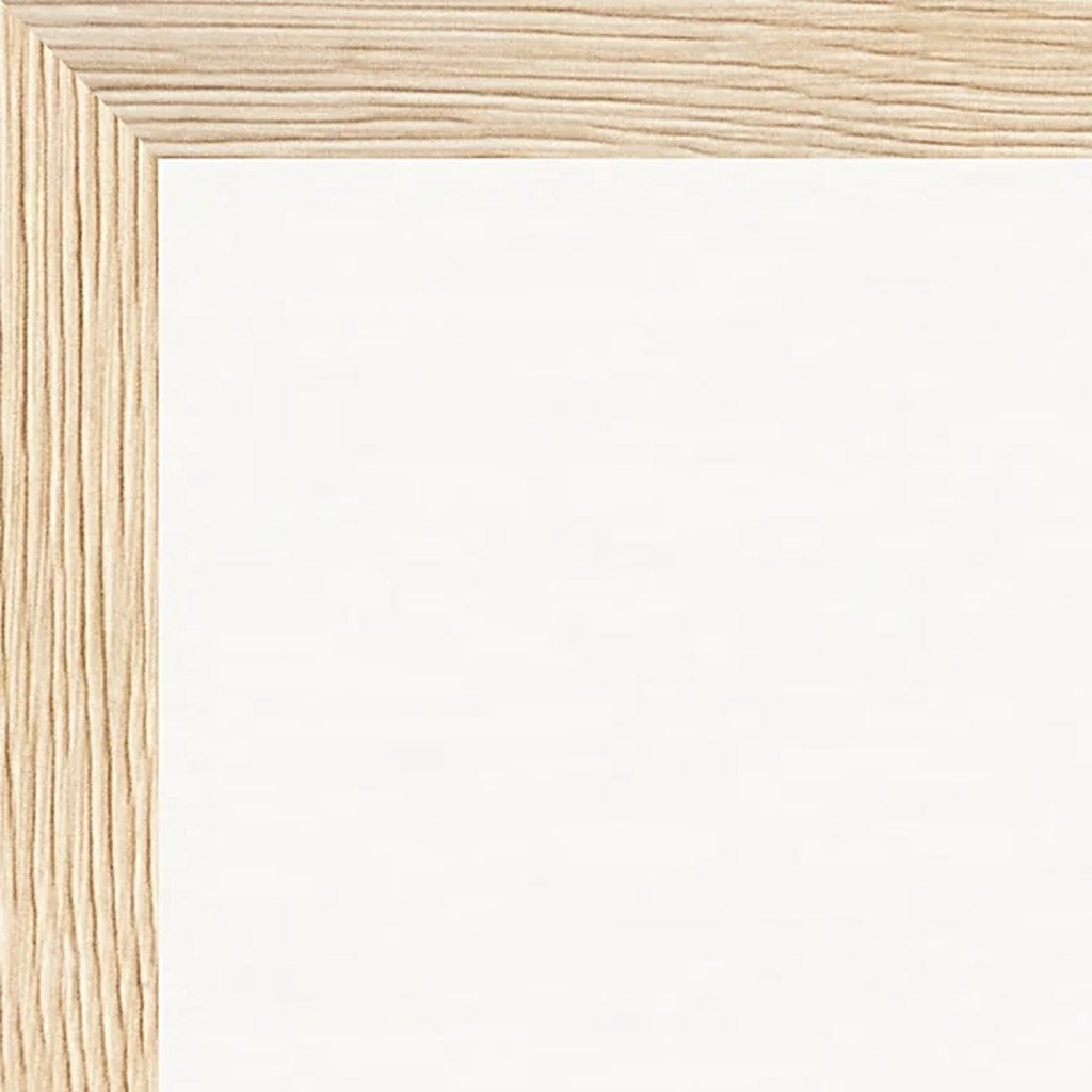 Face It Framed print 30x40 cm / 12x16″ Wood frame corner detail