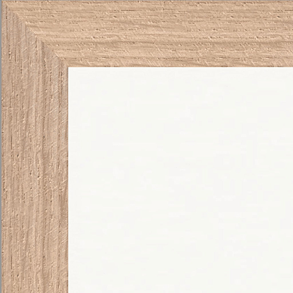 Circle of Life Framed print 30x40 cm / 12x16″ Wood frame corner detail