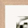 Cuba Girl Framed print 30x40 cm / 12x16″ Wood frame corner detail