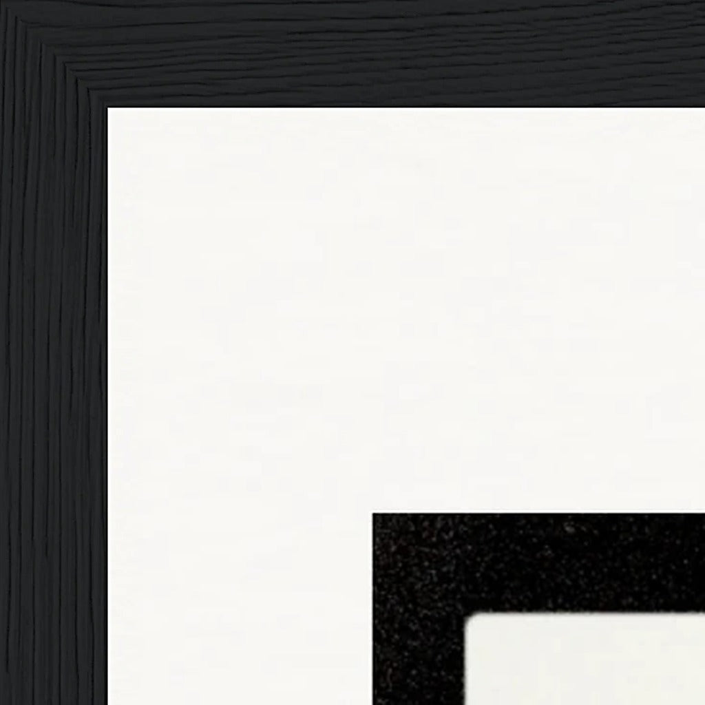 Little Secret Framed print 30x45 cm / 12x18″ Black frame corner detail