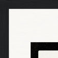 Little Secret Framed print 30x45 cm / 12x18″ Black frame corner detail