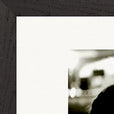 Cuba Girl Framed print 30x45 cm / 12x18″ Black frame corner detail
