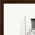 The Urban Matrix Framed print 30x45 cm / 12x18″ Dark wood frame corner detail