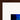 Web of Colours Framed print 30x45 cm / 12x18″ Dark wood frame corner detail