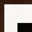 A Dreamer’s Strength Framed print 30x45 cm / 12x18″ Dark wood frame corner detail