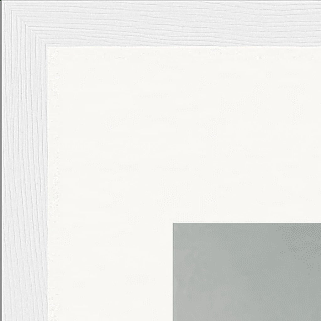 Everyday Hero Framed print 30x45 cm / 12x18″ White frame corner detail