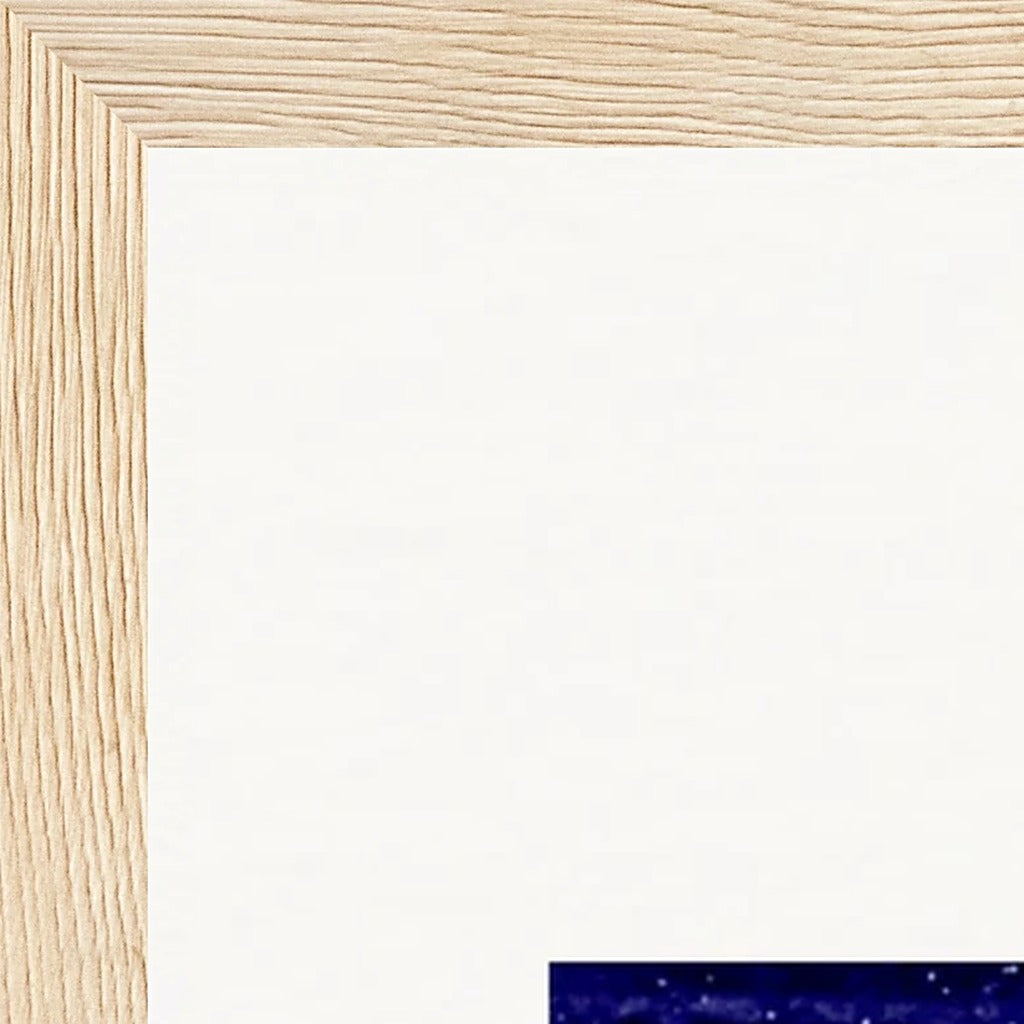 The Unwritten Path Framed print 30x45 cm / 12x18″ Wood frame corner detail