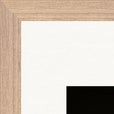 A Dreamer’s Strength Framed print 30x45 cm / 12x18″ Wood frame corner detail