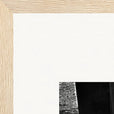 This is Where He Stood Framed print 30x45 cm / 12x18″ Wood frame corner detail