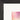 Indigo Sky Framed print 40x40 cm / 16x16″ Black frame corner detail