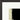 Shadow of Self Framed print 40x40 cm / 16x16″ Black frame corner detail