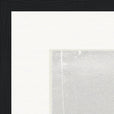 The Space We Share Framed print 40x40 cm / 16x16″ Black frame corner detail